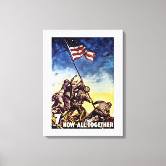 Lienzo Ahora todos juntos ~ Iwo Jima