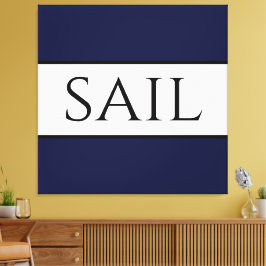 Lienzo AIL Amplia Esportiva Armada Náutica Bandas Blancas