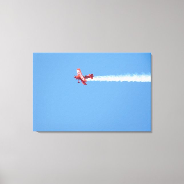 Lienzo Air Show Stunt Plane (Anverso)