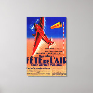 Lienzo Airshow que ofrece el poste promocional de Haryse