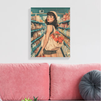 Lienzo Aisle de las curiosidades
