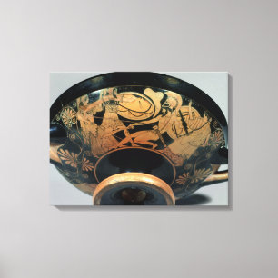 Lienzo Ajax, urgido por Athena