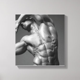 Lienzo Ajuste de imagen de Justin Woltering Bodybuilder