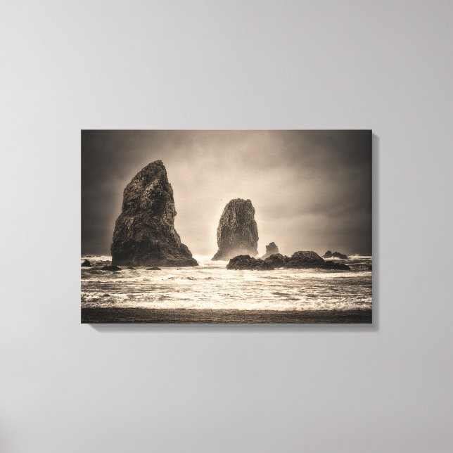 Lienzo Ajuste de lienzo: Las agujas 1 con relieve (Anverso)