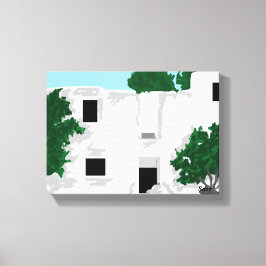 Lienzo Ajuste de lienzo/Monasterio de Paleokastro Grecia