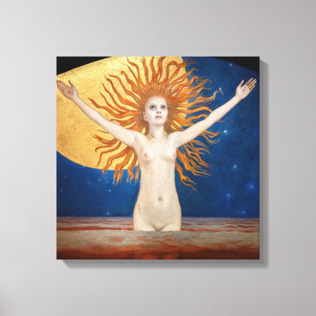 Lienzo Akseli Gallen-Kallela - Ad Astra (Anverso)