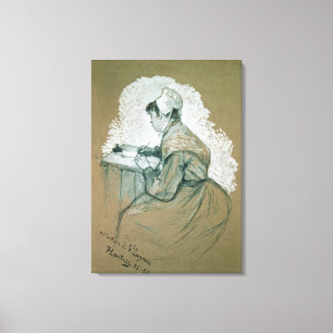 Lienzo "Al autor de St. Lazare, 1886-89", s posible