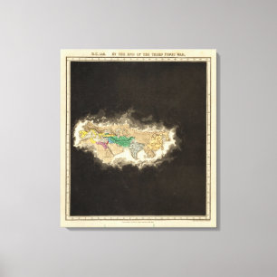 Lienzo Al final de la tercera guerra púnica 146 a. C.