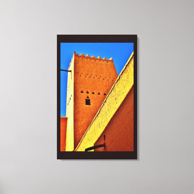 Lienzo Al Musmak Fort (Anverso)