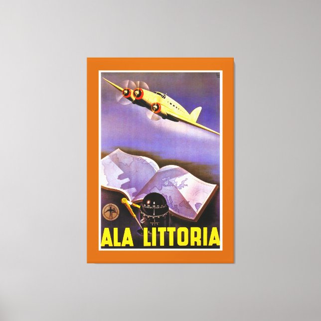 Lienzo Ala Littoria (Anverso)