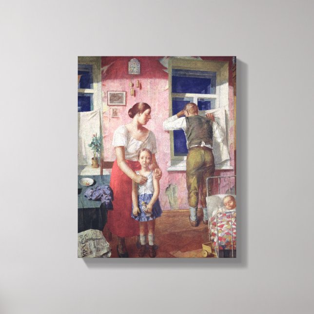 Lienzo Alarma, 1934 (Anverso)