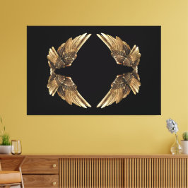 Lienzo Alas frente a los otros imagen impresa en Premium