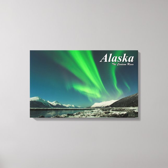 Lienzo Alaska La Cortina Se Levanta (Anverso)