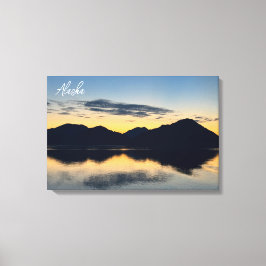 Lienzo Alaska - Tierra del sol de medianoche