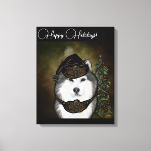 Lienzo Alaskan Malamute