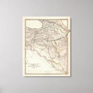 Lienzo Albania, Iberia, Colchis, Armenia, Mesopotamia