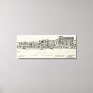 Lienzo Albañil y Taylor del lado norte del remolino