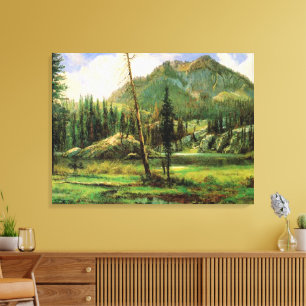 Lienzo Albert Bierstadt - Sierra Nevada Mountains,