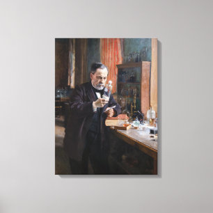 Lienzo Albert Edelfelt - Retrato de Louis Pasteur