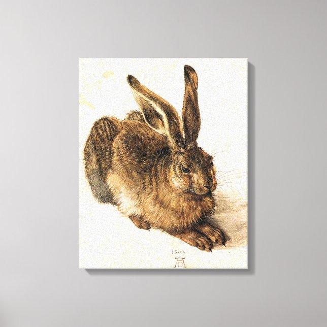 Lienzo Albrecht Durer Young Hare (Anverso)