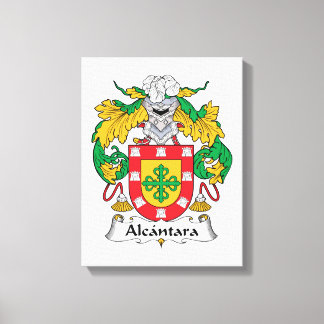 Lienzo Alcantara Family Crest