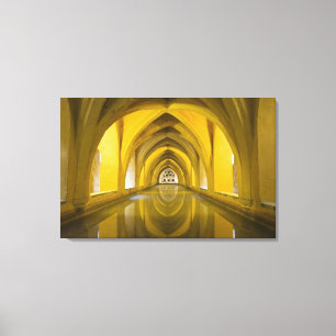 Lienzo AlcÌÁzar provincia de Sevilla, Sevilla, España