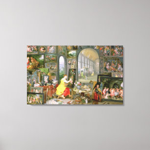 Lienzo Alegoría de la pintura 2