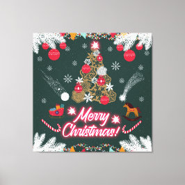 Lienzo Alegría eterna de los Navidades