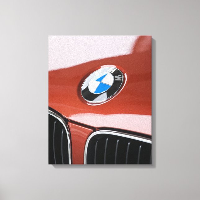 Lienzo Alemania, Baviera-Baviera, Múnich. Coche 2 BMW Wel (Anverso)