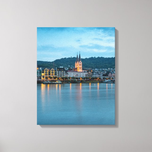 Lienzo Alemania de Boppard (Anverso)