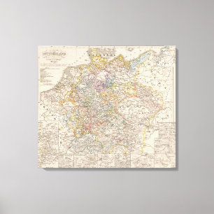 Lienzo Alemania en ese entonces la guerra de 30 años