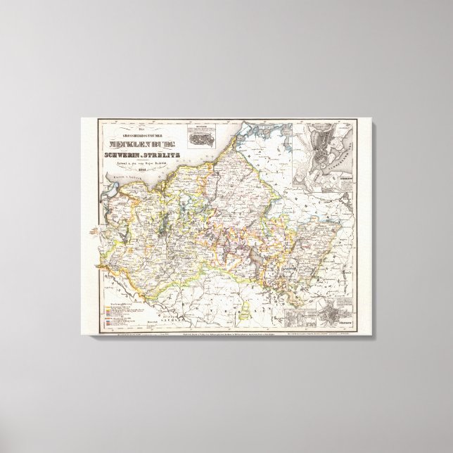 Lienzo Alemania Rostock (Anverso)