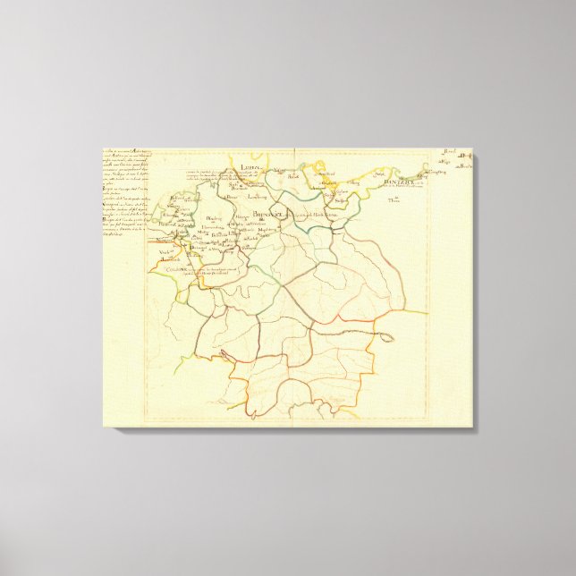 Lienzo Alemania y Austria (Anverso)