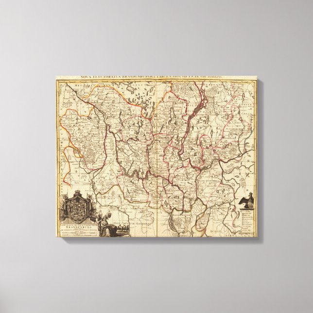 Lienzo Alemania y Polonia (Anverso)