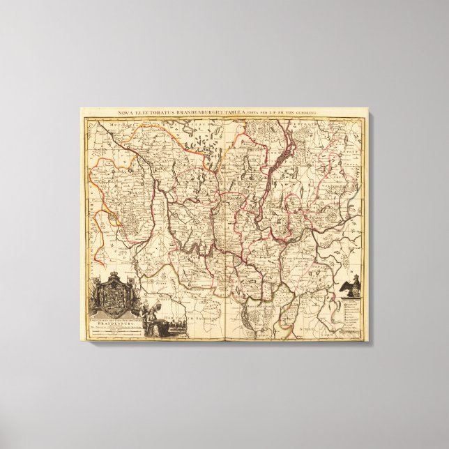 Lienzo Alemania y Polonia (Anverso)