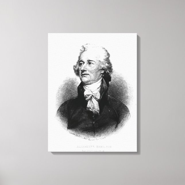 Lienzo Alexander Hamilton (Anverso)