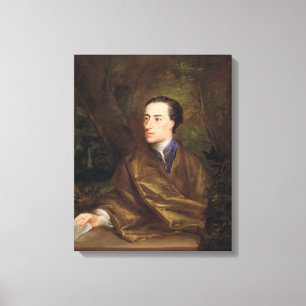 Lienzo Alexander Pope (1688-1744) 1738 (aceite en lona)