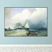 Alexey Bogolyuboff. El Mar Báltico. Años 1880.