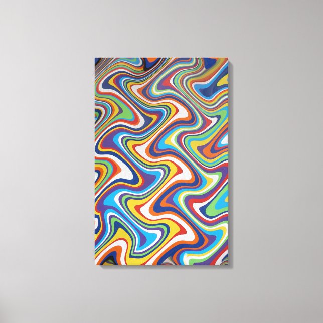 Lienzo Alfombra de vertebras Resumen 6, 2018 | Imágenes S (Anverso)