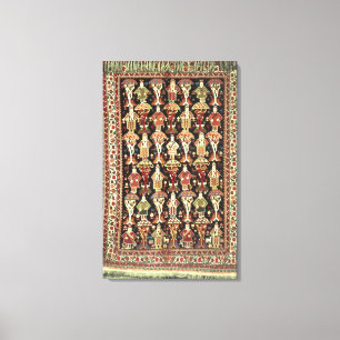 Lienzo Alfombra persa, diecinueveavo-vigésimo siglo