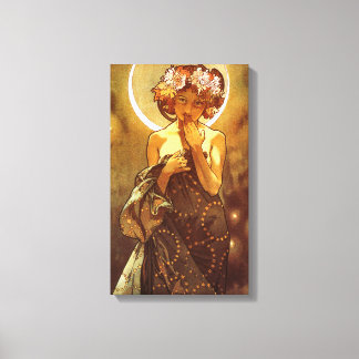 Lienzo Alfons Mucha: Luna