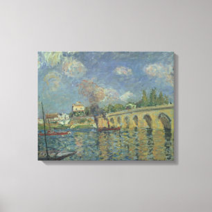 Lienzo Alfred Sisley El puente