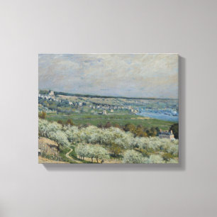 Lienzo Alfred Sisley - La terraza de Saint-Germain