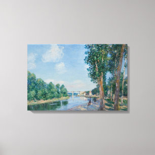 Lienzo Alfred Sisley - Saint-Mammes. June Sunshine