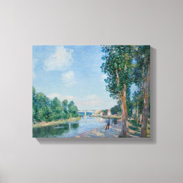 Lienzo Alfred Sisley - Saint-Mammes. June Sunshine