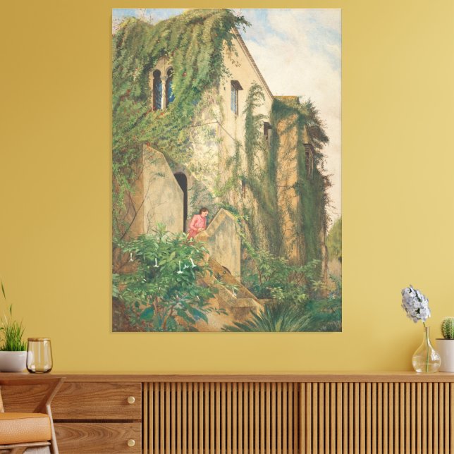 Lienzo Algiers, Cecilia in pink (Insitu (Sala de estar))