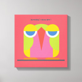 Lienzo ¡Algo tiene que dar! por Michele Moses