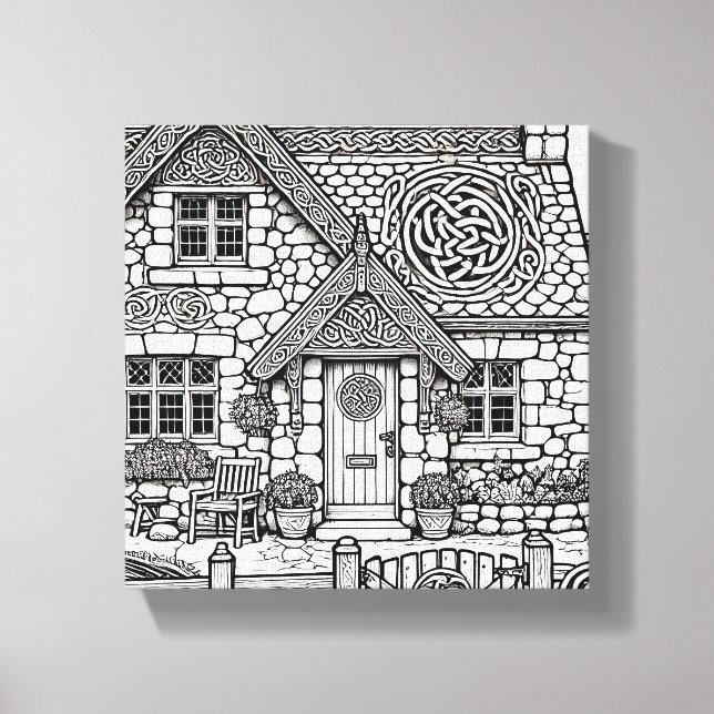 Lienzo Algodón de pizarra #13 (Anverso)