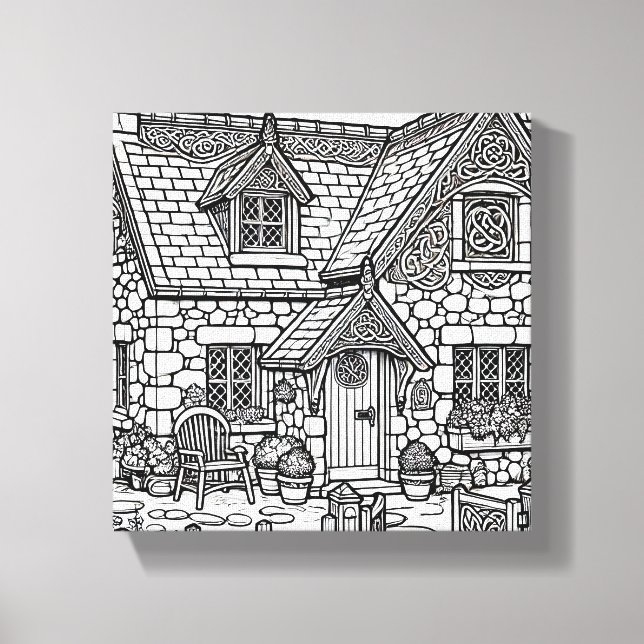 Lienzo Algodón de pizarra #24 (Anverso)