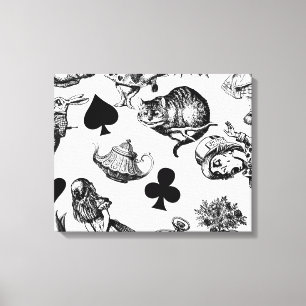 Lienzo Alice White Rabbit Wonderland Classic